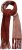 Ulla Popken Fringed Edge Boucle Scarf Orange - Doplňky - 