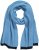 Ulla Popken Two Tone Knit Scarf Light Cornflower - Doplňky - 