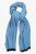 Ulla Popken Two Tone Knit Scarf Light Cornflower - Doplňky - 