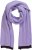 Ulla Popken Two Tone Knit Scarf Lavender - Doplňky - 