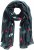 Ulla Popken Love Lightweight Scarf Navy - Doplňky - 