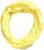 Ulla Popken Striped Infinity Scarf Lemon Yellow - Doplňky - 