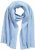 Ulla Popken Ribbed Knit Scarf Blue - Doplňky - 