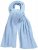 Ulla Popken Ribbed Knit Scarf Blue - Doplňky - 