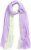 Ulla Popken Fringed Ombre Scarf Pistachio - Doplňky - 