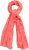 Ulla Popken Lightweight Scarf Coral Pink - Doplňky - 