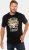 JP1880 Guns N’ Roses Skull Comfort Fit Band T-Shirt Black - Trička - Trička nadměrné velikosti - 2XL-14XL