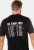 JP1880 Guns N’ Roses Skull Comfort Fit Band T-Shirt Black - Trička - Trička nadměrné velikosti - 2XL-14XL