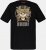 JP1880 Guns N’ Roses Skull Comfort Fit Band T-Shirt Black - Trička - Trička nadměrné velikosti - 2XL-14XL