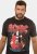 JP1880 ACDC - Let There Be Rock Vintage looking Band T-Shirt Black - Trička - Trička nadměrné velikosti - 2XL-14XL
