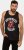 JP1880 Rolling Stones Graphic Band Tank Top Black - Trička - Trička nadměrné velikosti - 2XL-14XL