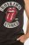 JP1880 Rolling Stones Graphic Band Tank Top Black - Trička - Trička nadměrné velikosti - 2XL-14XL
