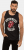 JP1880 Rolling Stones Graphic Band Tank Top Black - Trička - Trička nadměrné velikosti - 2XL-14XL