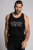 JP1880 AC/DC Graphic Comfort Fit Band Tank Top Black - Trička - Trička nadměrné velikosti - 2XL-14XL