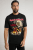 JP1880 Iron Maiden - Number of the Beast Graphic Comfort Fit Band T-Shirt Black - Trička - Trička nadměrné velikosti - 2XL-14XL