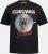 JP1880 Scorpions Blackout Graphic Comfort Fit Band T-Shirt Black - Trička - Trička nadměrné velikosti - 2XL-14XL