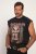 JP1880 Iron Maiden Graphic Comfort Fit Band Tank Top Black - Trička - Trička nadměrné velikosti - 2XL-14XL