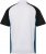 JP1880 FLEXNAMIC® QuickDry Tennis Polo Black-White-Blue - Sportovní Oblečení - Sportovní Oblečení 2XL-10XL