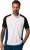 JP1880 FLEXNAMIC® QuickDry Tennis Polo Black-White-Blue - Sportovní Oblečení - Sportovní Oblečení 2XL-10XL