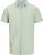Jack & Jones Breeze Linen Blend Short Sleeve Shirt Iceberg Green - Košile - Košile 2XL-10XL