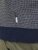 Jack & Jones Ceaston Knit Short Sleeve Sweater Grey/Blue - Mikiny & mikiny s kapucí - Mikiny & Mikiny s kapucí 2XL-12XL