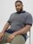 Jack & Jones Ceaston Knit Short Sleeve Sweater Grey/Blue - Mikiny & mikiny s kapucí - Mikiny & Mikiny s kapucí 2XL-12XL