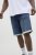 Jack & Jones Rick Con I.K. SHORTS GE 132 SN Blue Denim - Šortky - Šortky Nadměrné Velikosti W40-W60