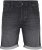 Jack & Jones Rick Con I.K. SHORTS Black Denim - Šortky - Šortky Nadměrné Velikosti W40-W60