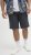 Jack & Jones Marco Erik Chino Shorts Navy Blazer - Šortky - Šortky Nadměrné Velikosti W40-W60