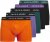 Jack & Jones Ben Solid Trunks 5-Pack Black - Spodní prádlo - Spodní Prádlo Nadměrné Velikosti 2XL-8XL