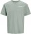 Jack & Jones Hawaii Crew Neck T-Shirt Iceberg Green - Trička - Trička nadměrné velikosti - 2XL-14XL