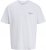 Jack & Jones Marina Crew Neck T-Shirt Bright White/Cloud Nine - Trička - Trička nadměrné velikosti - 2XL-14XL