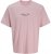 Jack & Jones Marina Crew Neck T-Shirt Tickled Pink - Trička - Trička nadměrné velikosti - 2XL-14XL