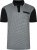 Kam Jeans 5518 Smart Mini Geo-Print Polo Black - Polokošile - Polokošile 2XL-8XL - Trička s límečkem 2XL-8XL