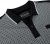 Kam Jeans 5518 Smart Mini Geo-Print Polo Black - Polokošile - Polokošile 2XL-8XL - Trička s límečkem 2XL-8XL