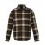 JP1880 Shirt Flannel Long Sleeve Dark Brown TALL - TALL-velikosti - TALL-velikosti
