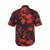 JP1880 Shirt Short Sleeve Linen Blend Red - Košile - Košile 2XL-10XL