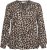Kaffe Curve Mirta Tilly Halenka Leopardí Potisk - Halenky & tuniky - 