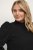 Kaffe Curve Ditta Smock Halenka Hluboká Černá - Halenky & tuniky - 