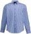JP1880 Shirt Traditional Checked Long Sleeve Blue - Košile - Košile 2XL-10XL