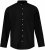 JP1880 Shirt Linen Blend Long Sleeve Black TALL - PÁNSKÉ OBLEČENÍ MT-6XLT - TALL-velikosti