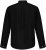 JP1880 Shirt Linen Blend Long Sleeve Black TALL - PÁNSKÉ OBLEČENÍ MT-6XLT - TALL-velikosti