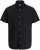 Jack & Jones Breeze Linen Short Sleeve Shirt Black - Košile - Košile 2XL-10XL