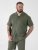D555 Connor Stretch Cuban Collar Reosrt Short Sleeve Shirt Khaki - Košile - Košile 2XL-10XL