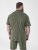 D555 Connor Stretch Cuban Collar Reosrt Short Sleeve Shirt Khaki - Košile - Košile 2XL-10XL