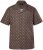 JP1880 Boxy Cuba Short Sleeve Shirt Brown - Košile - Košile 2XL-10XL