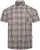 Kam Jeans 6339 Checked Short Sleeve Shirt Beige - Košile - Košile 2XL-10XL