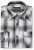 Kam Jeans 6352 Western Twin Pocket Long Sleeve Shirt Charcoal - Košile - Košile 2XL-10XL