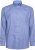 Kam Jeans 6361 All Over Geo Print Long Sleeve Shirt Sky Blue - Košile - Košile 2XL-10XL