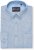 Kam Jeans 6361 All Over Geo Print Long Sleeve Shirt Sky Blue - Košile - Košile 2XL-10XL